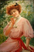 Émile Vernon_1872-1919_Jolie en rose.jpg